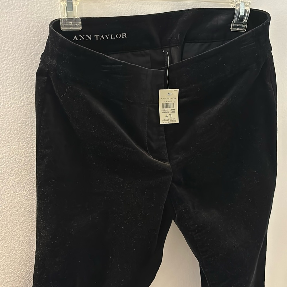Ann Taylor Velvet Skinny Pants